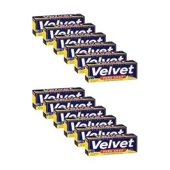 12x 4pc Velvet Cleaning Soap For Laundry/Kitchen/Personal Use 500g