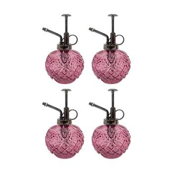 4PK Annabel Trends Diamond Plant Gardening Mister Spray Bottle Pink