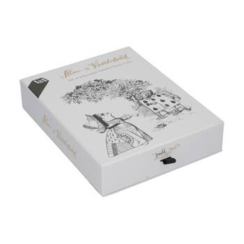 Victoria And Albert Alice In Wonderland Set Of 4 Pastry Forks Stainless