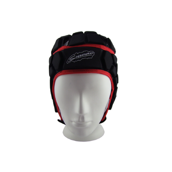 Signature Viper Protective Sports Helmet Equipment Headgear Black Red