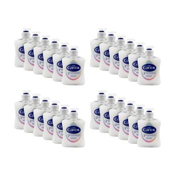 24PK Carex Hand Wash Antibacterial Moisture 2 Hour Skin Protection Pump 250mL