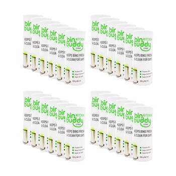 24PK Bin Buddy Kitchen Keeps Fresh & Clean Citrus Scent Eliminates Odour 550g