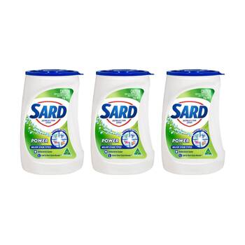 3PK Sard Stain Remover Power Major Stains Antibacterial Laundry Care Product 1kg