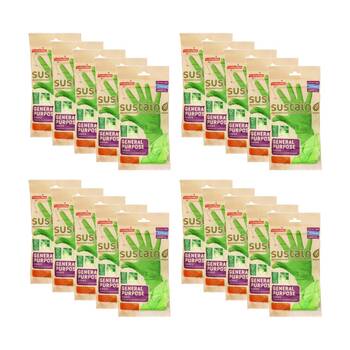 20x 10pc Hygiene Plus Gloves Sustain General Purpose Household Small