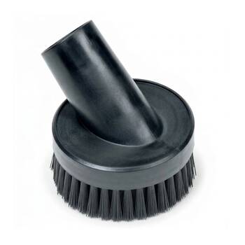 Numatic 152mm Rubber Brush With Stiff Bristles Vacuum Cleaner Accessory Black