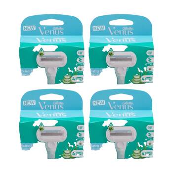 4x 4pc Gillette Razor Cartridges Venus Extra Smooth Sensitive Edition Blades
