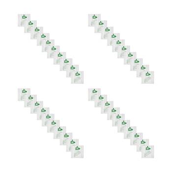 4PK 10pc Numatic Hepaflo Vacuum Bags Pack For NVM1CH Model White