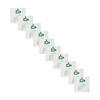 10pc Numatic Hepaflo Vacuum Bags Pack For NVM2BH Model White