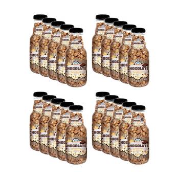 20PK Candy Cove Chocolate Popcorn Flavour In Reusable Jar 260g 30x11cm