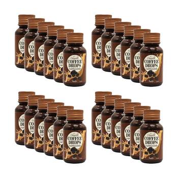 24PK Goodlife Grocers Chewable Coffee Flavoured Drops 32g Assorted