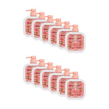 12PK Scentabella Scented Cleansing Hand Soap 300mL Peachy Lychee