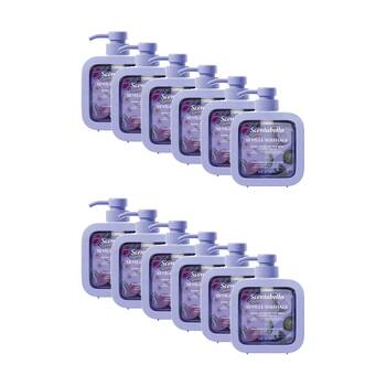 12PK Scentabella Scented Hand Soap 300mL Guava Nectar Infused W/ Coconut Water