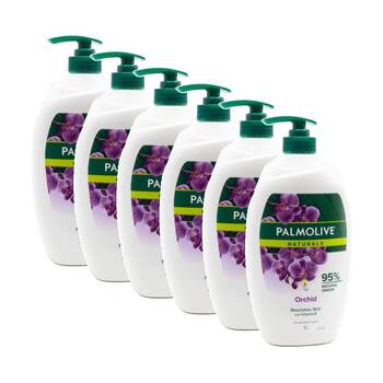 6PK Palmolive Naturals Nourishing Skin Body Wash 1L Vitamin E Orchid