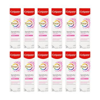 12PK Colgate Toothpaste Total 12 Sensitivity And Gum Health Protection 115g