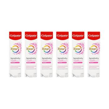 6PK Colgate Toothpaste Total 12 Sensitivity And Gum Health Protection 115g