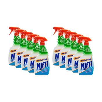 10PK Nifti Hardowrking All Purpose & Multi-Surface Cleaner Spray 500mL