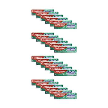 24PK Colgate Toothpaste Max Fresh Ultra Freeze Mini Breath Strips Mint 115g