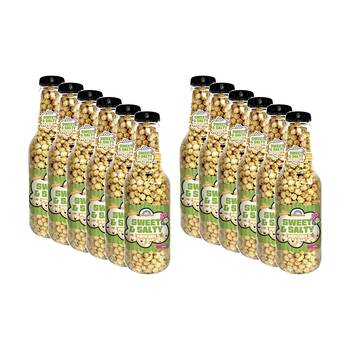 12PK Candy Cove Popcorn Sea Salty Flavour In Reusable Jar 900g 53x16cm