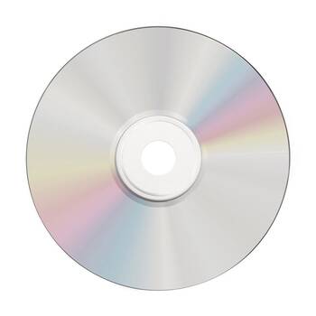 100pc VERBATIM CD-R Bulk Silver Shiny 52x Speed Blank Discs 700MB