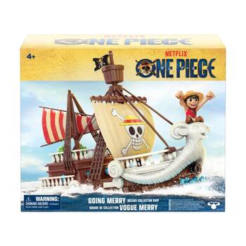 One Piece Going Merry Crew Ship Display W/ Exclusive Luffy Figure 4y+