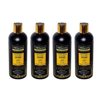 4PK Tresemme Ceramide Complex Lamellar Shine Step No1 Shampoo 500ml