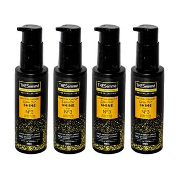 4PK Tresemme Lamellar Shine Step No3 Leave-In Serum Cream Hair Product 100ml
