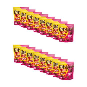 16PK Chipsmore Mini Multipack Double Chocolate Chip Cookies Biscuits 224g