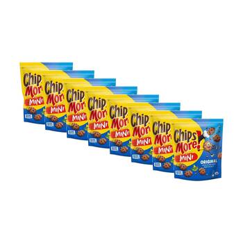 8PK Chipsmore Mini Multipack Chocolate Chip Biscuit Cookies 224g