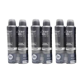 3x 2pc Dove 48H Antiperspirant Aerosol Deodorant Spray 250ml Men & Women Assrtd
