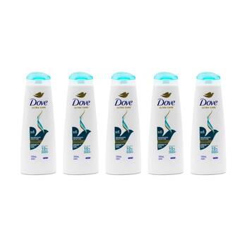 5PK Dove Ultra Care Nourishing Moisture Shampoo For Dry Hair 350ml