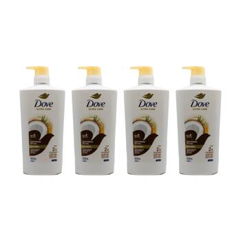 4PK Dove Ultra Care Restoring Ritual Shampoo For Stronger Hair 850ml