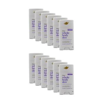 12PK Dove Whole Body Deo Deodorant Stick Lavender Camomile Scent 81g