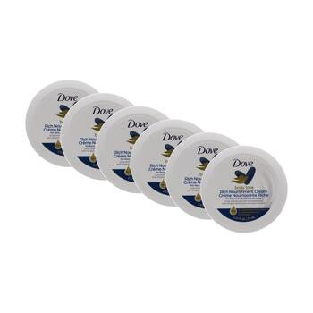 6PK Dove Rich Nourishment Moisturising/Hydrating Face & Body Cream 75mL