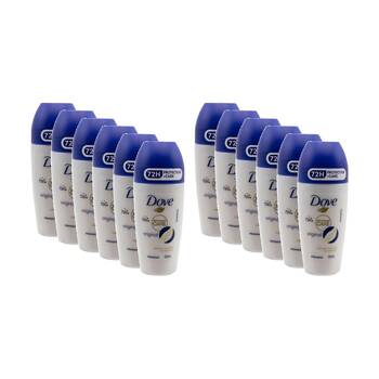 12PK Dove 72H Advanced Care Roll On Antiperspirant Deodorant 50mL Original