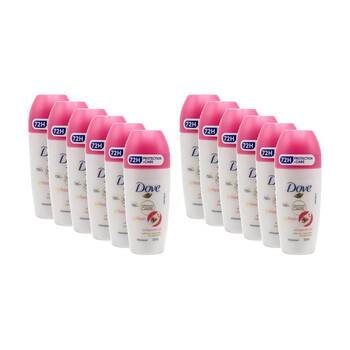 12PK Dove Advanced Care Go 72H Roll On Antiperspirant 50ml Fresh Pomegranate
