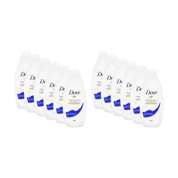 12PK Dove Body Wash Deeply Nourishing Repair For Dry Skin Liquid 198mL