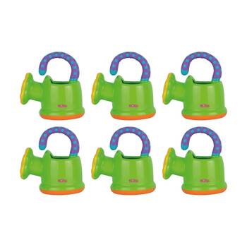 6x Nuby Watering Can Kids Bathtime Water Pouring Childrens Toy Green 6m+