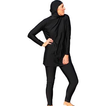 3pc Adrenalin Women's Sun Protective UPF50+ Burkini Full Coverage Swimwear