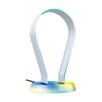 4Gamers Light Up Charging Gaming Headset Holder Stand Frosted