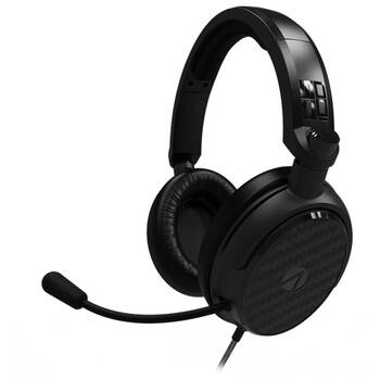 4Gamers C6-100 Multiplatform Compatible Wired Over Ear Gaming Headset 3.5mm Blk