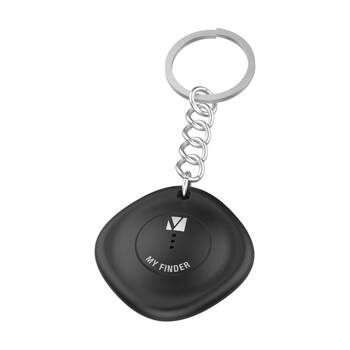 VERBATIM My Finder Keyring Tracker Accessory Apple Compatible Black