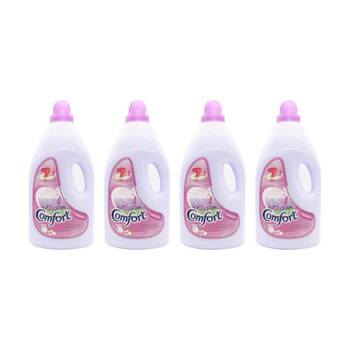 4PK Comfort Fabric Softener 3L Lavender 7 In 1 Fresh Lock Long Lasting Scent