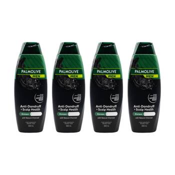 4PK Palmolive Men Shampoo Conditioner Anti Dandruff Licorice Root 350mL
