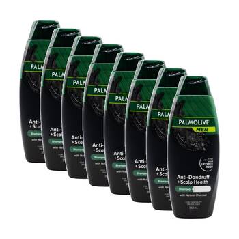8PK Palmolive Men Shampoo Conditioner Anti Dandruff Licorice Root 350mL