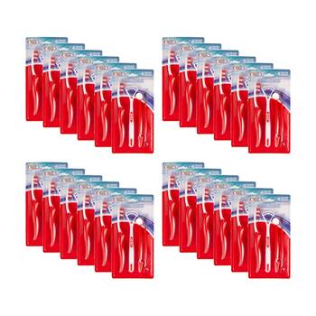 24x 4pc Oral Fusion Dental Tooth & Mouth Hygiene Tools Care Kit Medium
