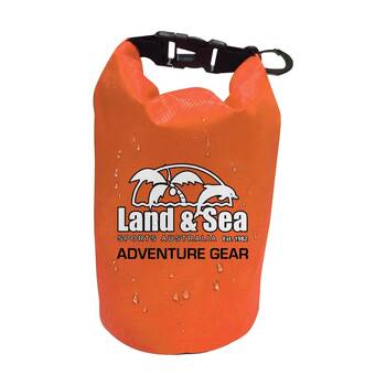 Land & Sea Sports Australia Personal Dry Bag Waterproof Seal 1.5L Orange