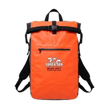 Land & Sea Sports Australia Dry Bag Backpack Waterproof Roll-Down 30L Black