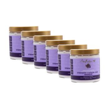 6PK Shea Moisture Strength & Colour Care Hair Masque 227g Purple Rice Water