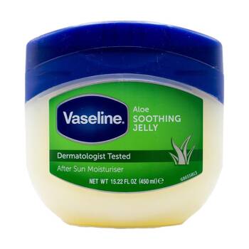 Vaseline Aloe Soothing Jelly After Sun Moisturiser Skin Care 450ml