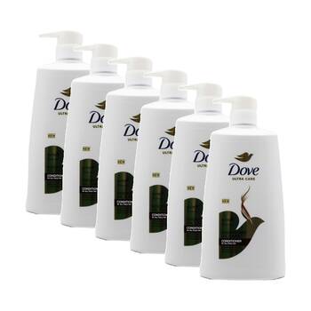 6PK Dove Ultra Care Nourishing Oil Frizz Control Dry Hair Conditioner 660ml
